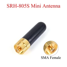 Antenne de talkie walkie SRH805S UHF/VHF double bande 144/430MHz SMA femelle pour Radio Baofeng UV 5R BF 888S