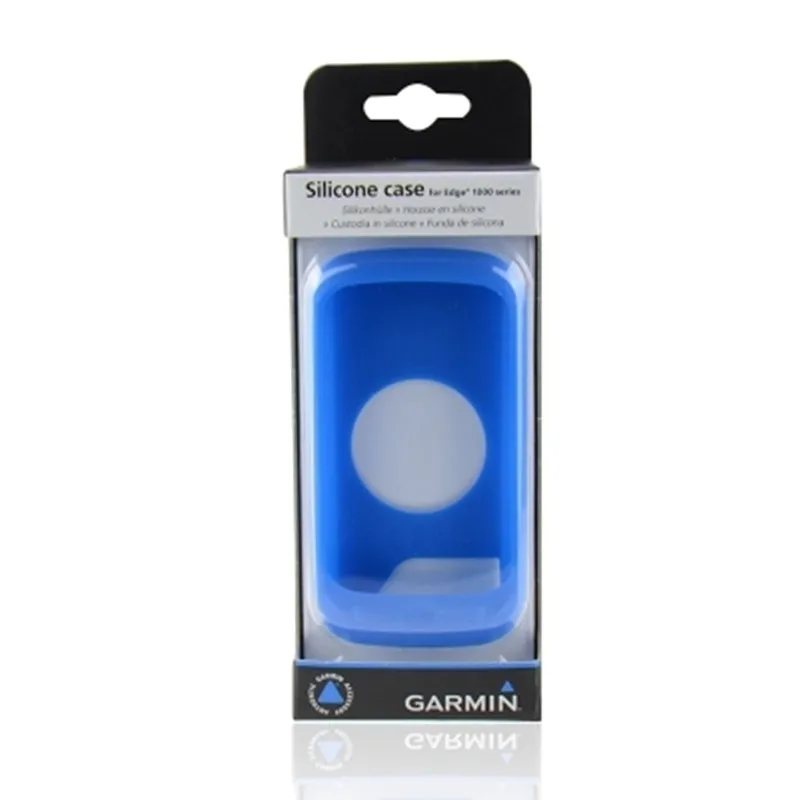 Garmin велосипедный гелевый Чехол для Garmin Edge 1000 компьютер gps edge1000 чехол с закаленным протектором экрана - Цвет: blue