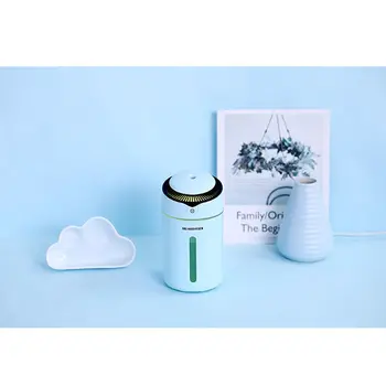 

300ml LED Ultrasonic Aroma Humidifier Air Aromatherapy Essential Oil Diffuser USB Charging 7 Colors 4XFB