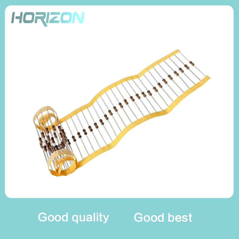 

100Pcs 1/4W Carbon Film Resistors Assorted Kit 1K Ohm 0.25W 5% Carbon Film Resistors Resistance Origin