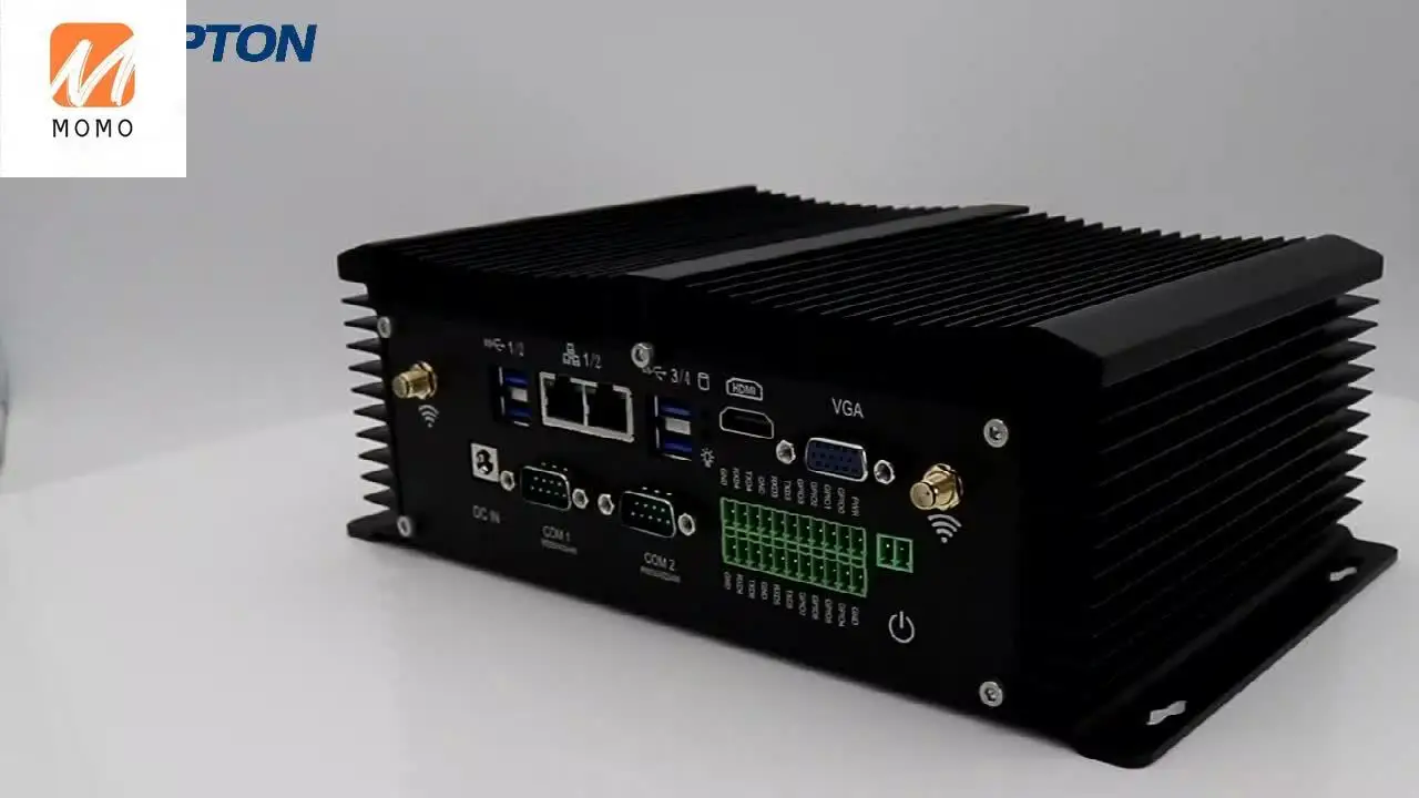 Expert Industrial Fanless Mini PC i5 8250U i7 7500U 2*DDR4 2*Lans Desktop Computer laptops Win10 Linux 6*COM GPIO 4G SIM VGA H0M |