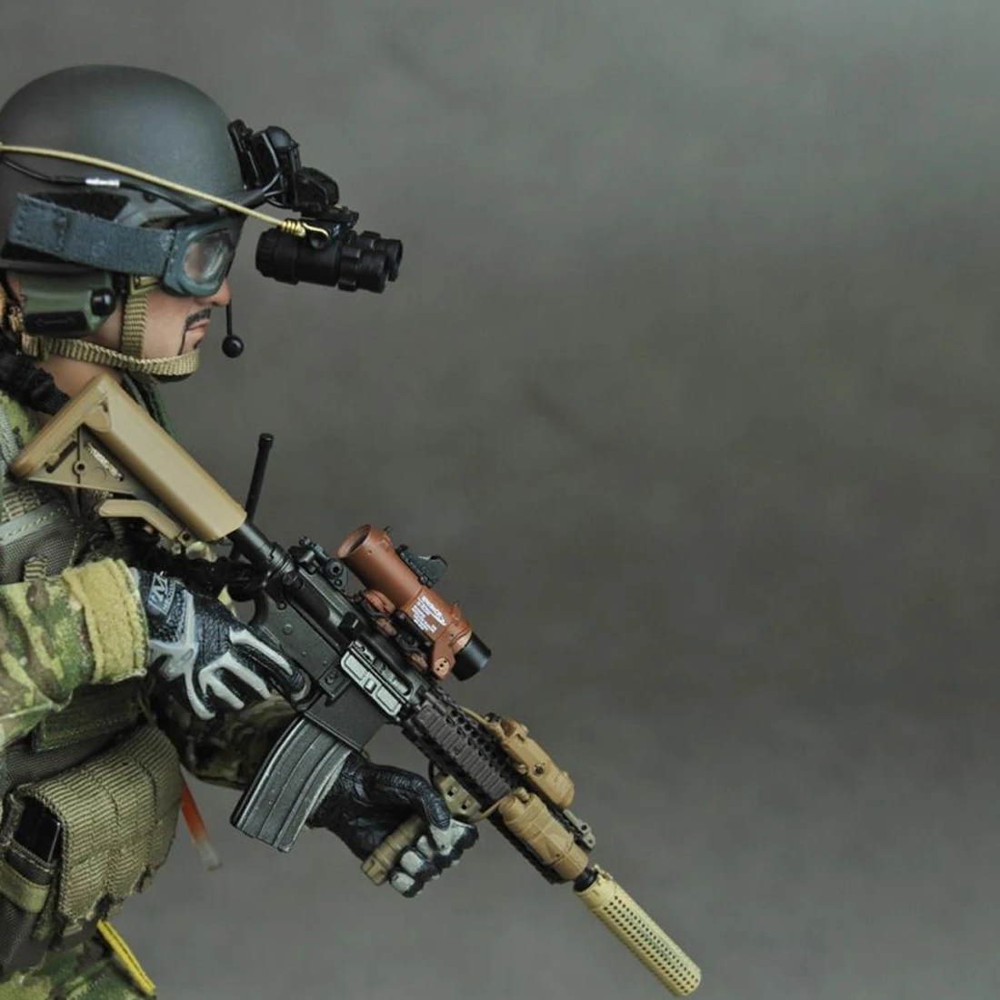 1/6 30 см средневековый Солдат модель реалистичный головной убор DIY подвижный армейский рейнджер США Военная фигурка подарок для военных