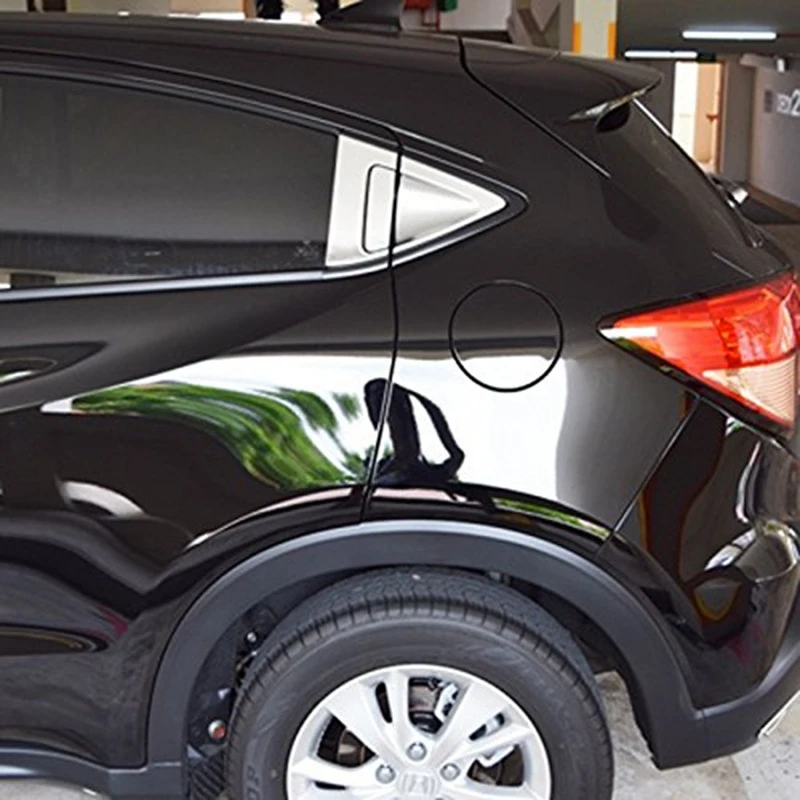 Задняя дверь боковое окно треугольная крышка наружные части для Honda для Hr-V Hrv- автомобильные аксессуары 6 шт. Abs боковая задняя дверь H