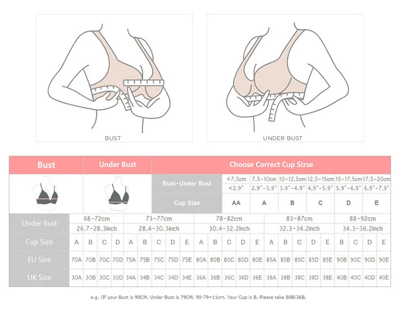 bra size