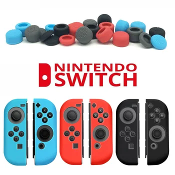 

Gen Game 8 x Silicone Thumb Stick Caps Gel Guards for Nintendo Switch Joy-Con Controller Joystick Grips Game Accessories