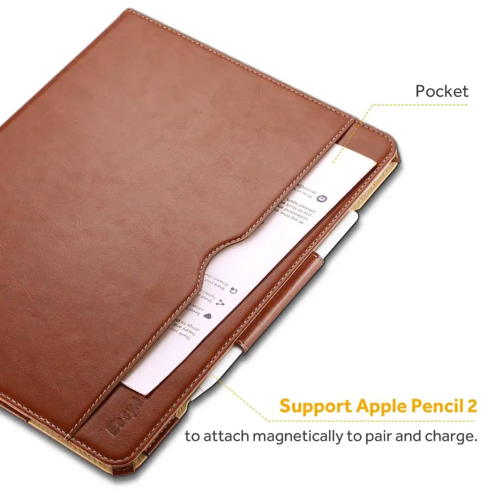 Чехол Easyacc для iPad Pro 12 9 кожаный флип чехол книжка с функцией автоматического
