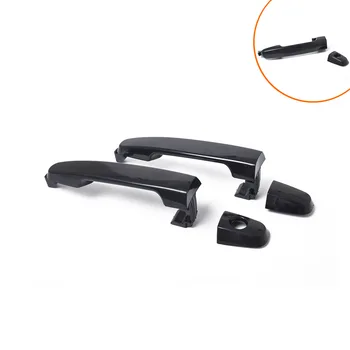 

2 Packs Outer Door Handle Auto Parts-Suitable For Toyota Door Handles And Door Handles With Keyhole On The Left Front