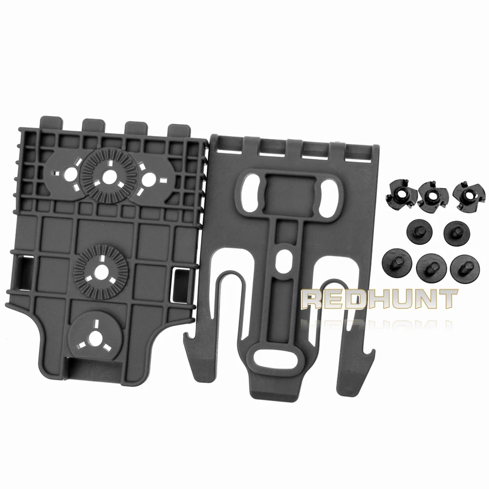 QLS Kit de accesorios para funda de pistola, adaptador de funda de pistola, Kit de sistema de bloqueo rápido con polímero QLS 19 y 22