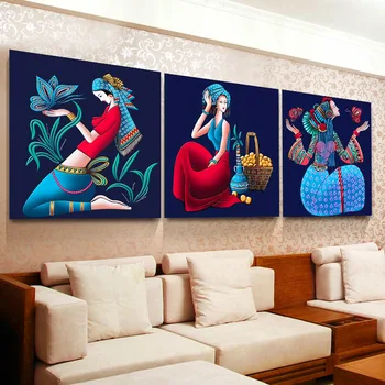 

New fashion 5D DIY Diamond Painting Cross Stitch Full Square Embroidery girl Cross Stitch painting Home Decor 0403-261