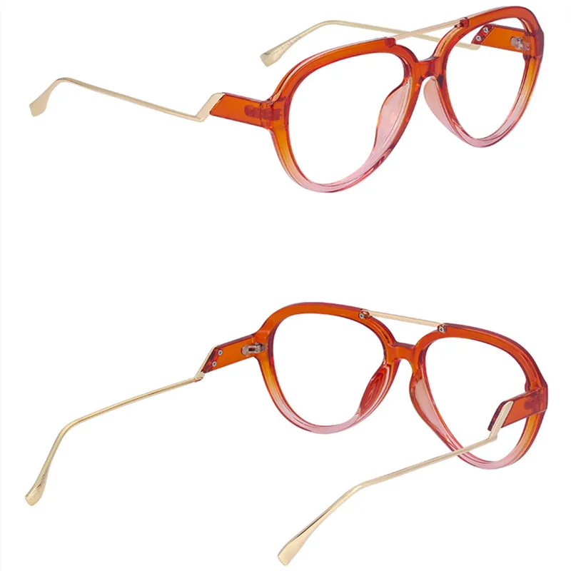 Очки для чтения, очки по рецепту для дальнозоркости, женские оптические очки, одиночная версия, негабаритные линзы
