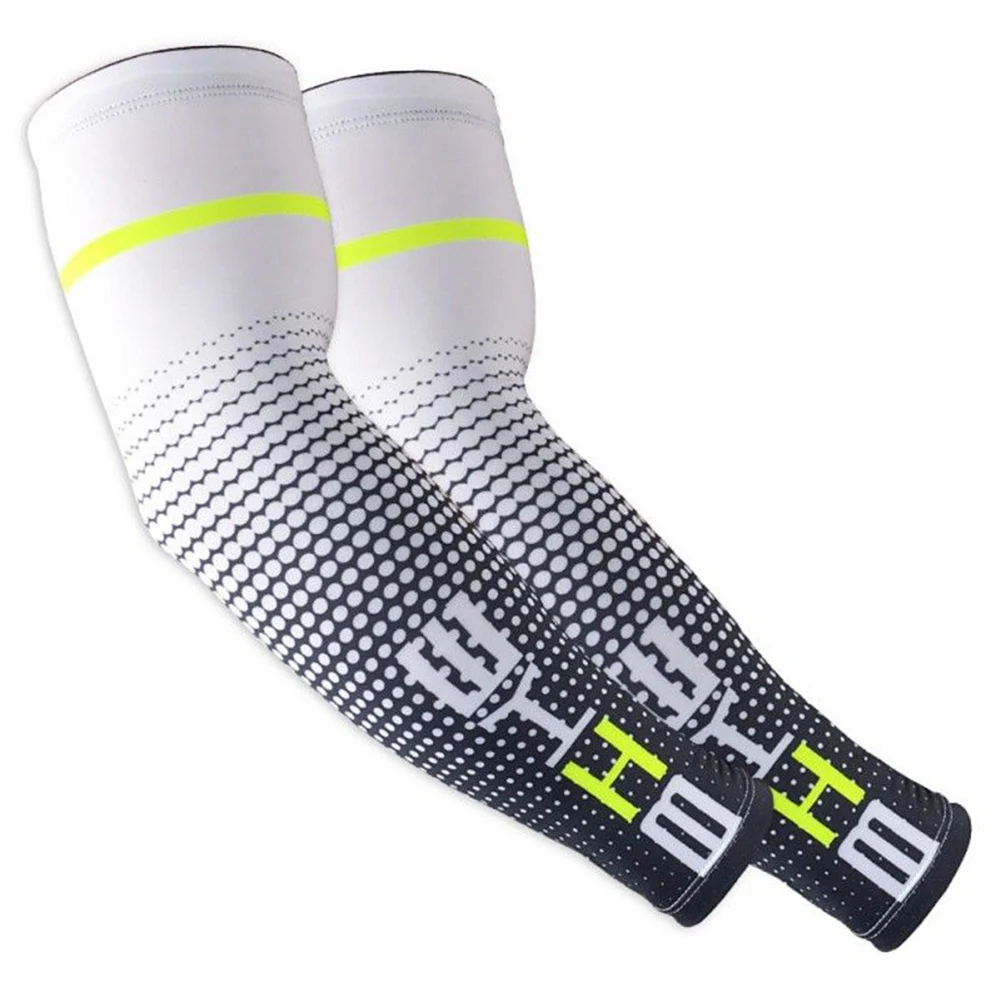 Sports Arm Compression Sleeve Basketball Cycling Arm Cooling Summer Running UV Protection Volleyball Sunscreen Protection
