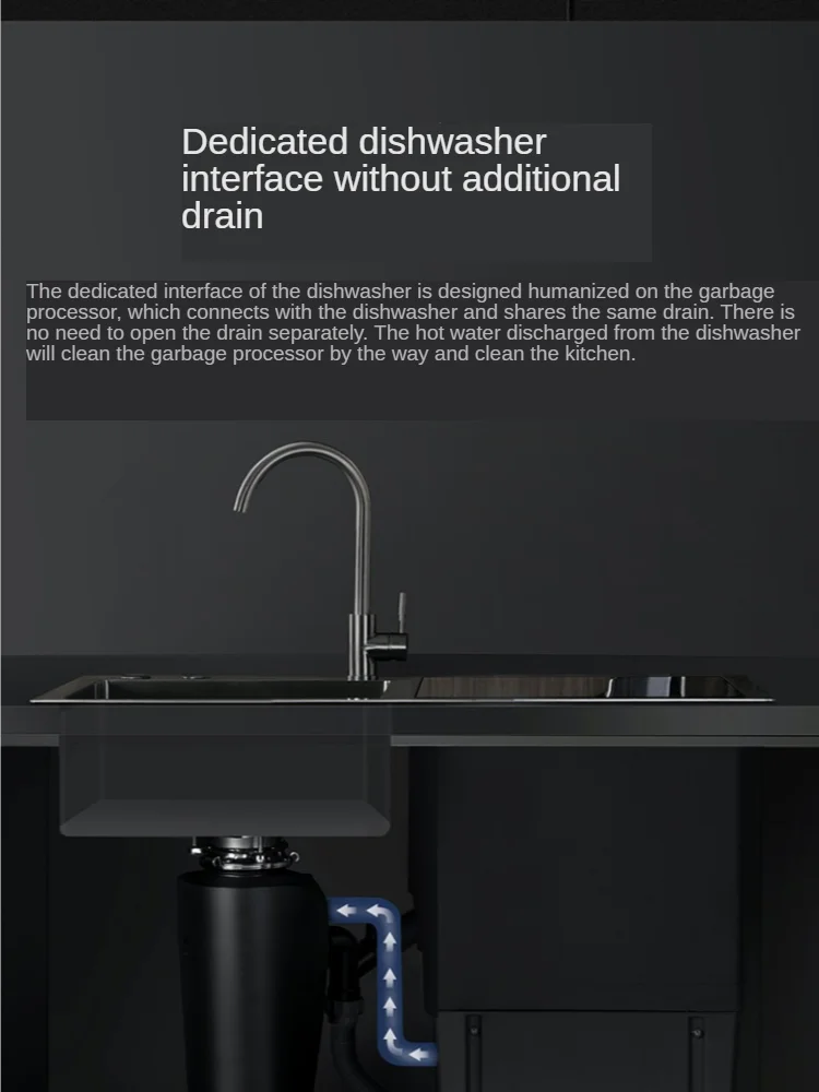 triturador de basura automático C1 para cocina, trituradora de alimentos|Trituradores de restos alimentos| - AliExpress