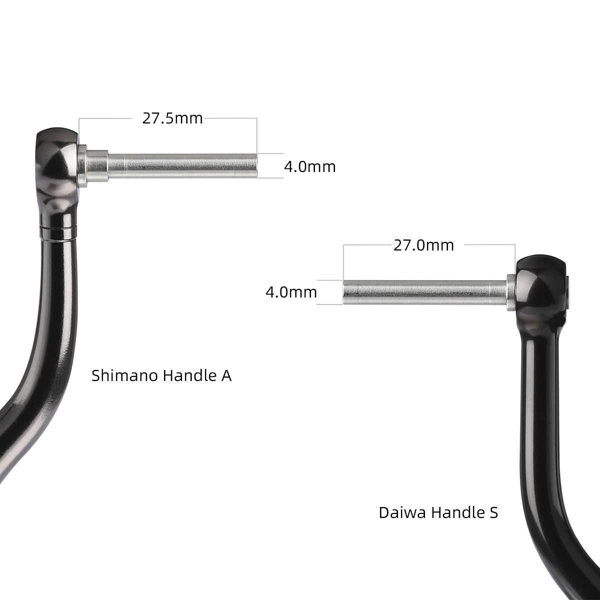 Ручка катушки Gomexus для Shimano Stradic FK Ultegra FB Biomaster MG Exsence Vanquish катушка 1000 3000 35 мм прямые