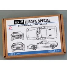 

1/24 Resin Retrofit For Car Models Hobbydesign HD02-0411 1/24 Ltus Europa Special Detail-up Set For Tamiya 24358