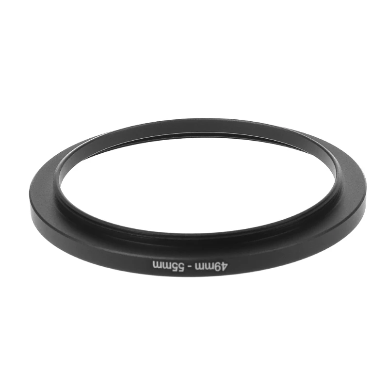 49mm To 55mm Metal Step Up Rings Lens Adapter Filter Camera Tool Accessories New 72XB