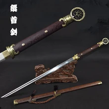 Китайский традиционный меч ручной ковки 1060 углеродистая сталь Настоящее японское лезвие катаны острый для резки украшения дома новое поступление