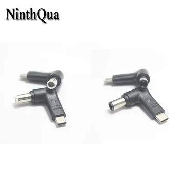 

NinthQua USB 3.1 Type C Male to DC 7.4*5.0mm Plug USB-C to DC Power Adapter for Hp Pavilion DV3/4/5/6 Laptop