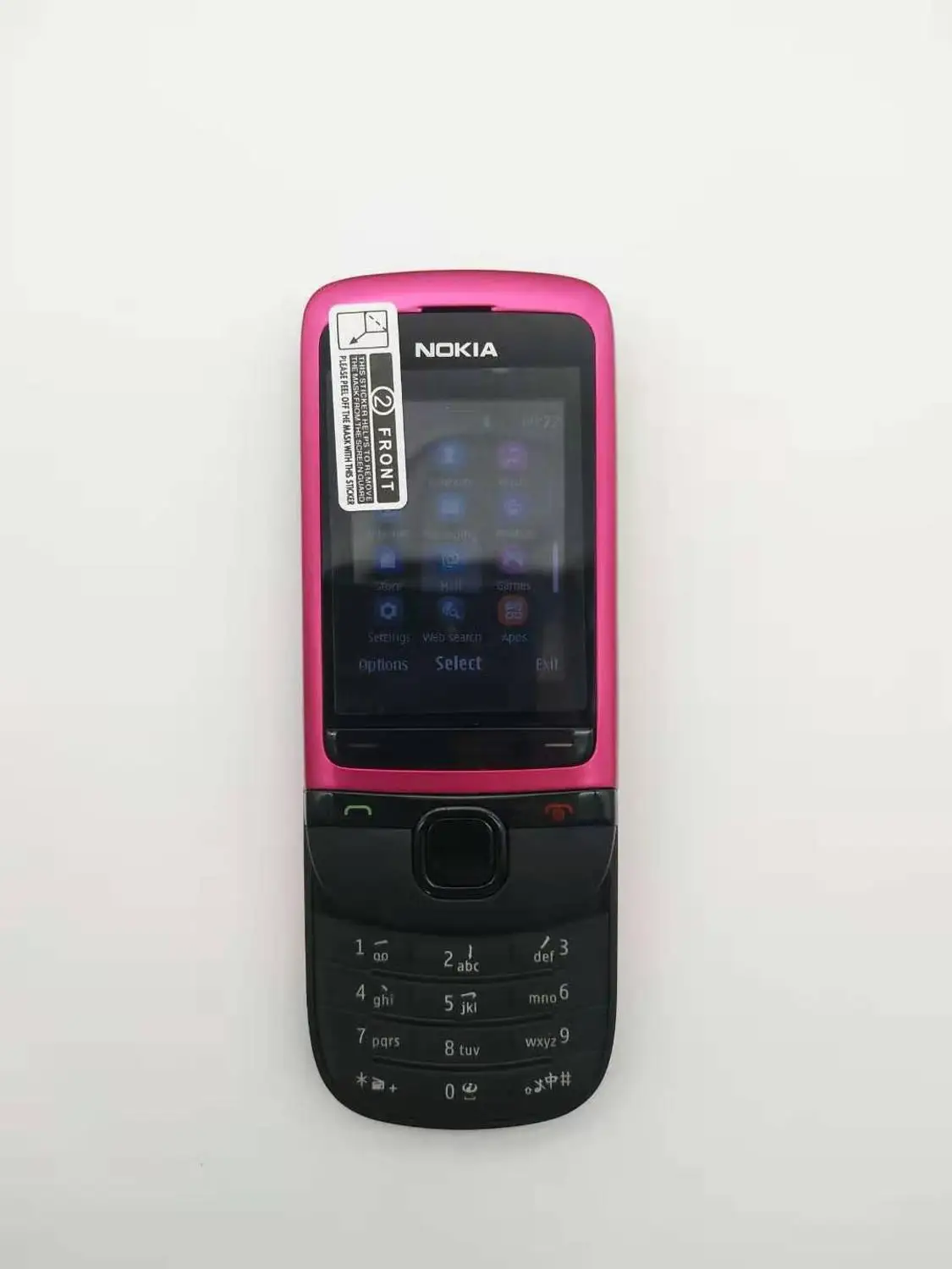 Оригинальный разблокированный сотовый телефон Nokia Bluetooth раздвижной