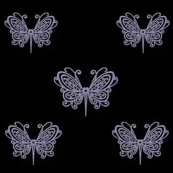 

Carbon Steel DIY Cards Stencils 6*7.7CM 1Pcs Butterfly Paper Making Scrapbooking Silver Metal Cutting Dies Knife Mold