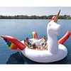 450cm Inflatable Unicorn Pool Float Island Blow Up Summer Beach Swimming Party Lounge Raft Ride On Toys Kids Adults 3