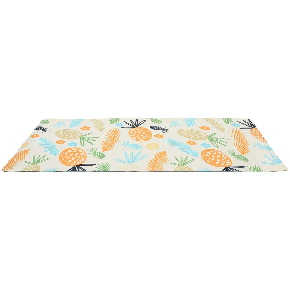 

1 PC Mat Pineapple Pattern Modern Anti-slip Mat for Home Office Desktop