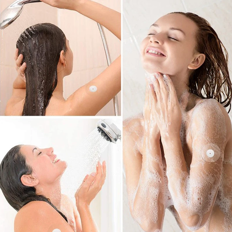 5 Pezzi Patch Trasparente Per Dexcom G6 E Freestyle Libre Patch Adesiva Impermeabile, Senza Lattice E Ipoallergenico