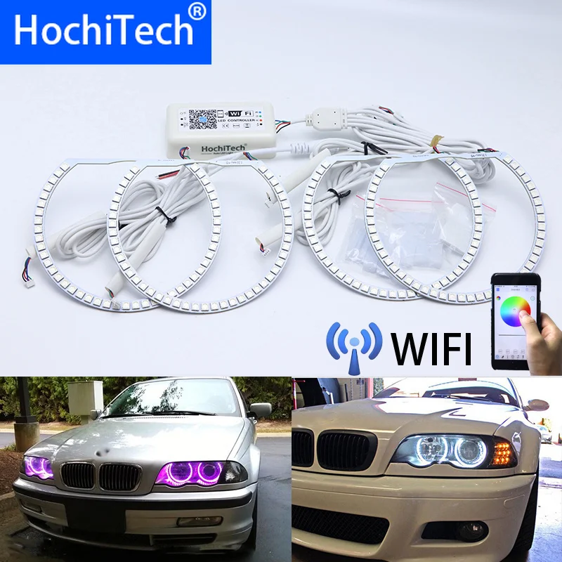 Беспроводной RGB многоцветный СВЕТОДИОДНЫЙ дневной светильник Angel Eye с Wi-Fi дневное