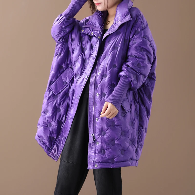 Koop Down Parka 2019 Winter Jas Vrouwen Donsjack Vrouwen Lange Witte Eendendons Jas Uitloper Ultralight Vrouwelijke Dunne Vrouwen Down jas