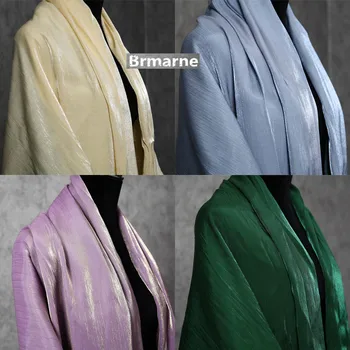 

50cm*150cm/piece Silk satin gradient stretch high-grade pants skirt clothing fabric