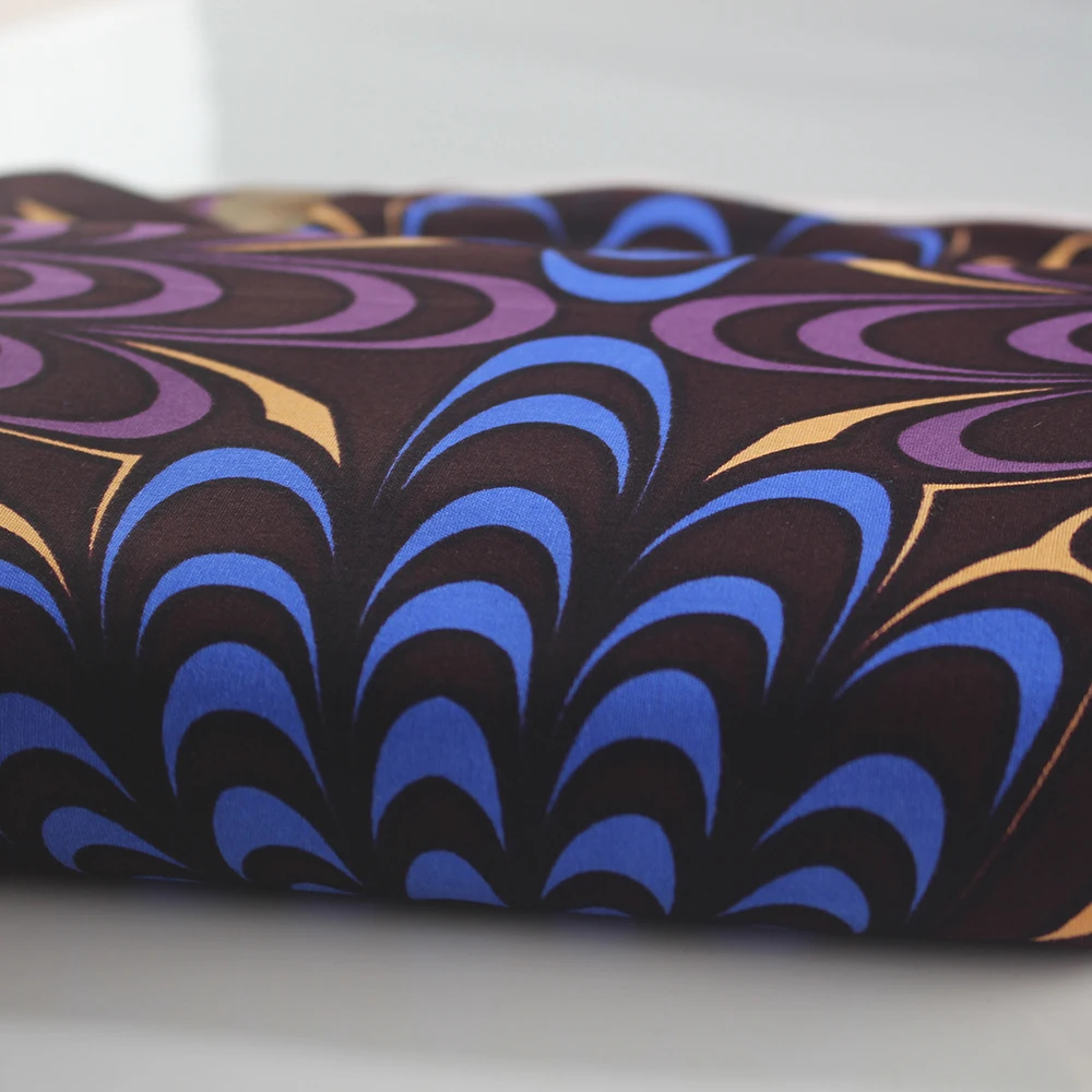Ankara Fabric Best Quality Veritable Dutch Real Wax Dutch Wax African Printed Batik Fabric Cotton Nigeria