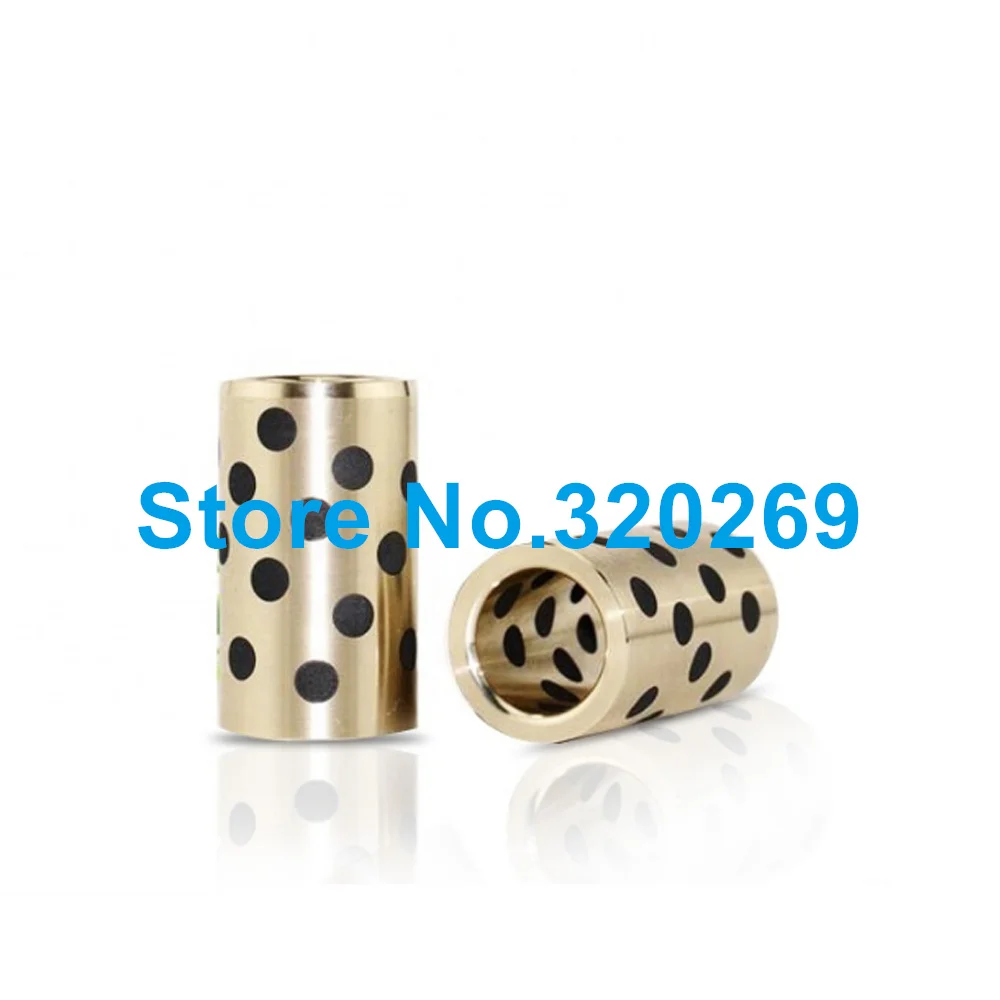 1PCS JDB 흑연 구리 슬리브 소결 부싱 자기 윤활 베어링 ID12MM 12x18x40 12x18x45 12x18x50 12x18x55 12x18x60MM