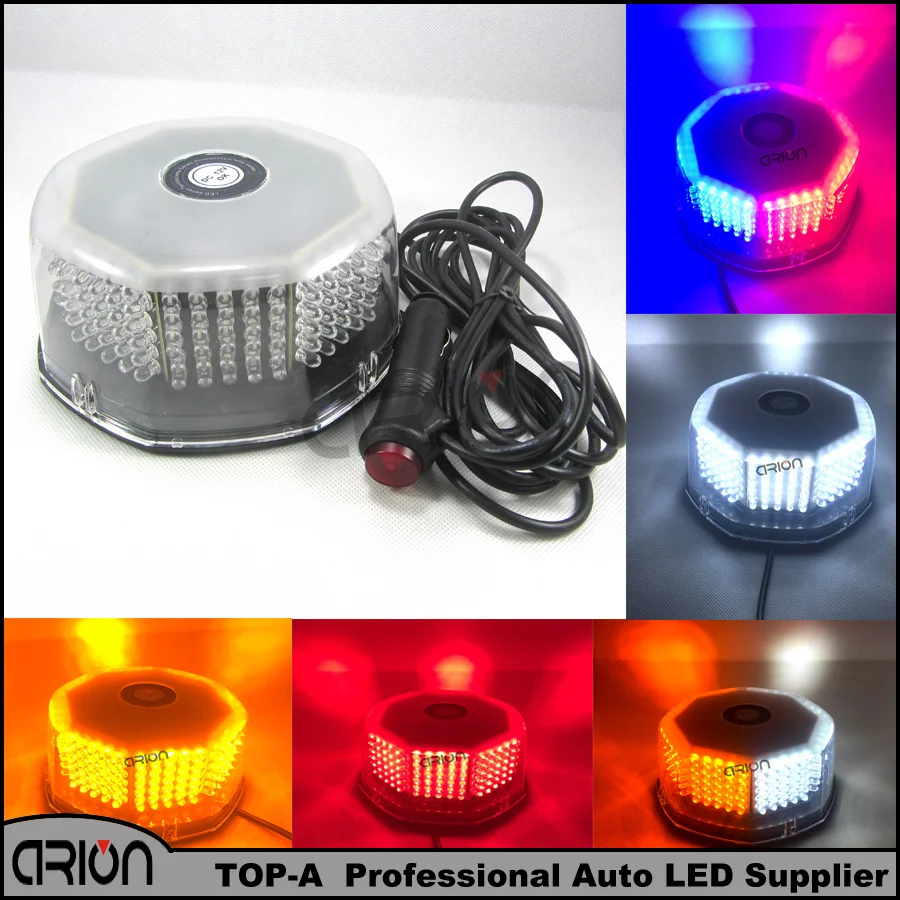 

White Red Blue Amber flash light 240 LED Roof Car Boat Truck Warning Emergency Strobe Lights Free Shopping