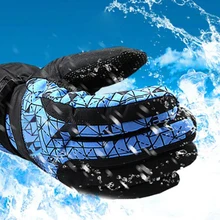 Снегоходные перчатки ветрозащитные удобные дышащие зимние уличные велосипедные лыжные сноубордические аксессуары ветрозащитные теплые перчатки