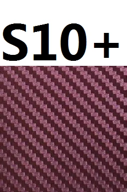 Градиентные цветные наклейки для samsung S10 Plus S10E S9 S8 S7 Edge защитная пленка из углеродного волокна аксессуары для мобильных телефонов EEMIA - Цвет: S10 Plus-Copper
