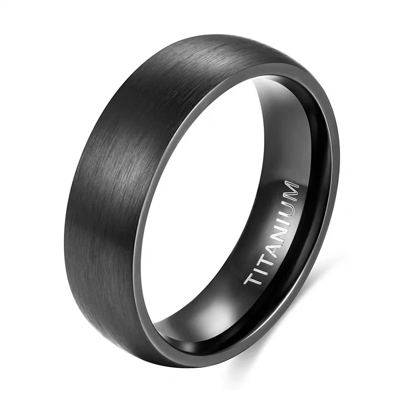 Titanium Wedding Band Ring