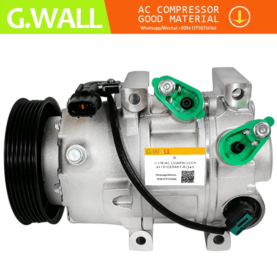 High Quality Vs16n Auto Ac Compressor For Car Hyundai Sonata K5977013v110 1k55261450 F500