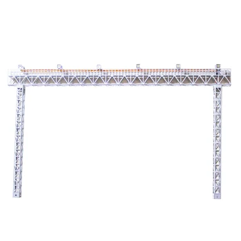 

1:87 Sand Table Railway Scene Decor Station Lighting Rack Model Educational Toy Christmas Birthday Gift For Children Kids Adults