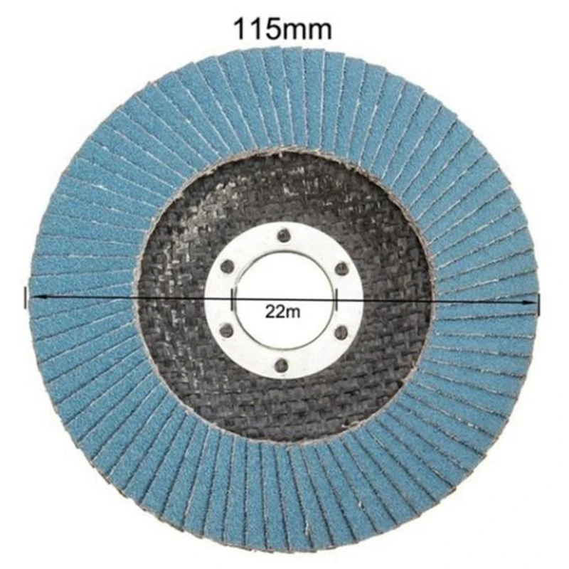 10 шт. профессиональные Лоскутные диски 115 мм 4,5 дюйма шлифовальные диски 40 зернистости шлифовальные диски лезвия для угловой шлифовальной машины