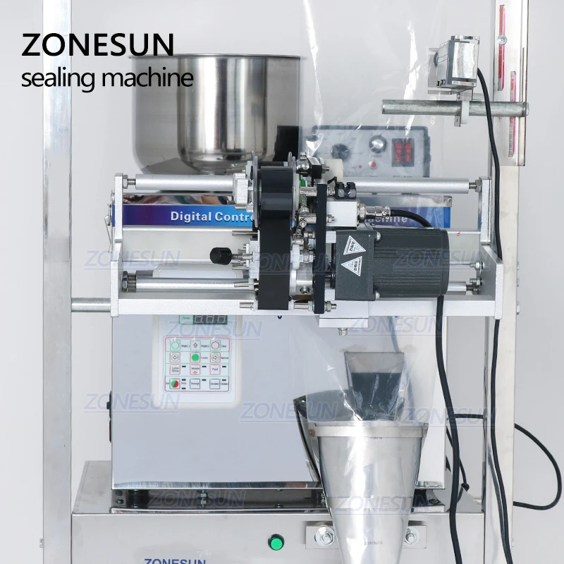 ZONESUN автоматическая 2 50 г сухая и мощная заправочная аппаратная гайка машина для