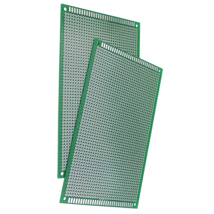 2 шт 9x15 см Двухсторонняя доска DIY Прототип бумага PCB 1,6 мм