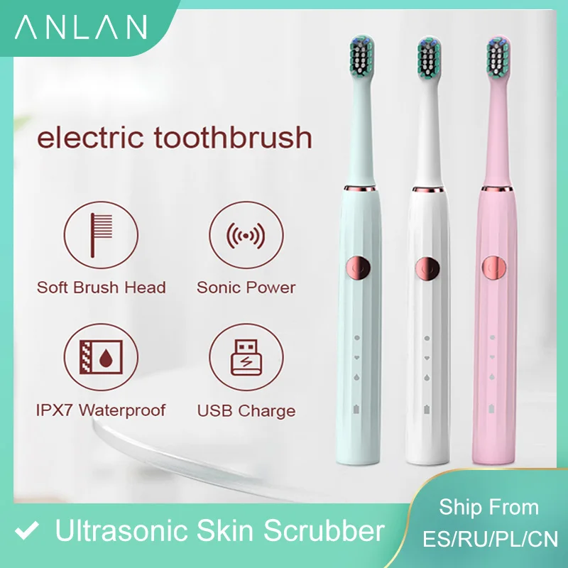 Electric Toothbrush Rechargeable 40000time/min Ultrasonic Washable Electronic Whitening Waterproof Adult Teeth Brush For Family Electric Toothbrush Rechargeable 40000time/min Ultrasonic Washable Electronic Whitening Waterproof Adult Teeth Brush For Family