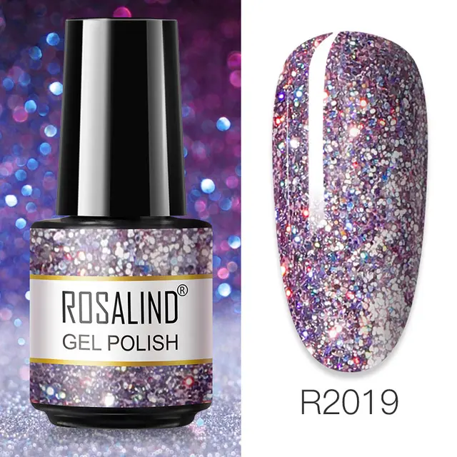 ROSALIND Primer Top Base Coat 7ML Gel Nail Polish For Manicure Long Lasting Nail Art Salon Gel Varnish UV LED Color Gel Polish RAR2019