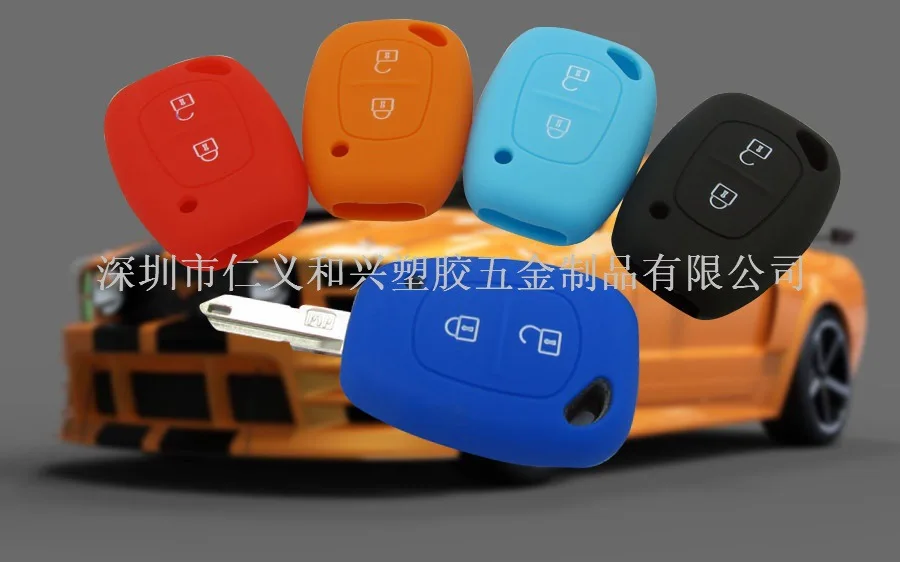 Применимый Reynolds складной 2 ключа Силиконовый ключ крышка Renault ключ сумка автомобильный пульт дистанционного управления противоугонное устройство защитная сумка