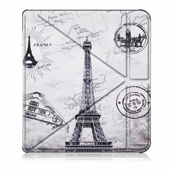 

Smart PU Leather stand Cover Case For Kobo Forma 8 inch Funda Stand Back Cover For KOBO Forma 8" 2018 tablet case +FilmPen