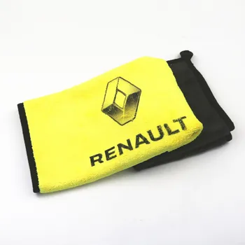 

30*30cm Car Care Wash Cleaning Microfiber Towel For Renault Megane 2 3 Duster Logan Clio Laguna 2 Captur Car Styling