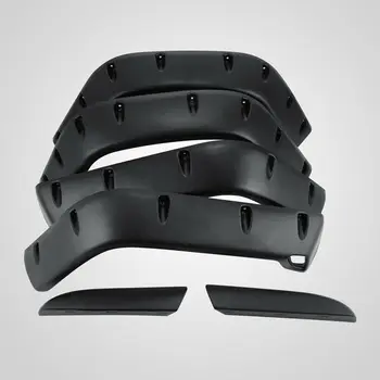 

97-06 for Jeep Wrangler TJ 7" Wide Pocket Style Protector Fender Flares 6pcs Set