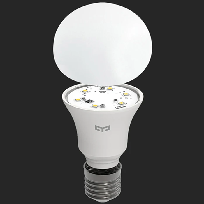 YEELIGHT E27 Светодиодный светильник 220-240 В 5 Вт/7 Вт/9 Вт 6500 к для потолка/настольной лампы/лампы 120 градусов светодиодный светильник для защиты глаз 25000 ч срок службы