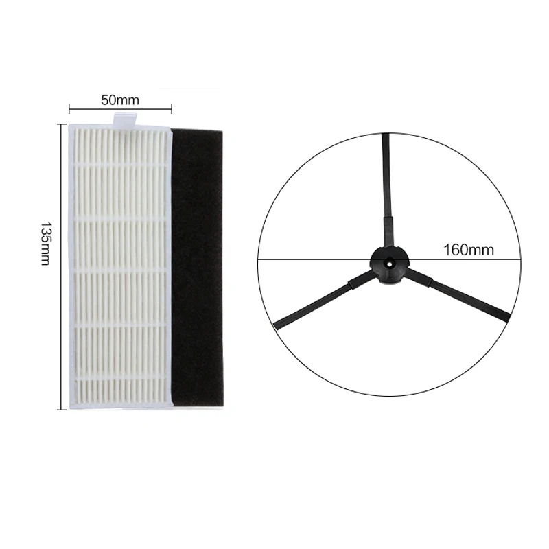 iLife A40 A4S Polaris PVCR 0826 0726W Amibot Spirit ICE H2O Smart Robot Gutrend Style 220 Main Side Brush Hepa Filter Mops Parts iLife A40 A4S Polaris PVCR 0826 0726W Amibot Spirit ICE H2O Smart Robot Gutrend Style 220 Main Side Brush Hepa Filter Mops Parts