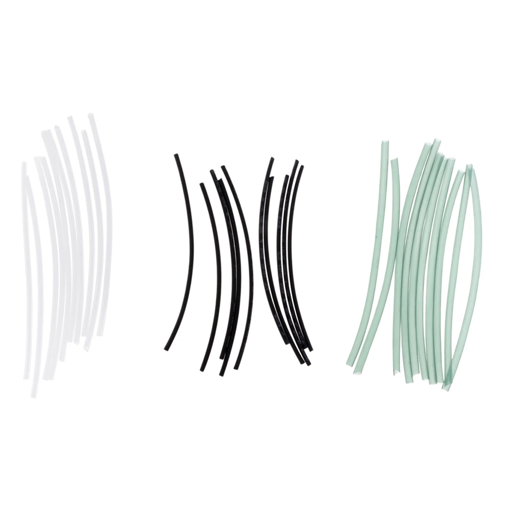 Perfeclan 10Pcs Fishing Rig Making Heat Shrink Rig Tubes Hook Line Connector