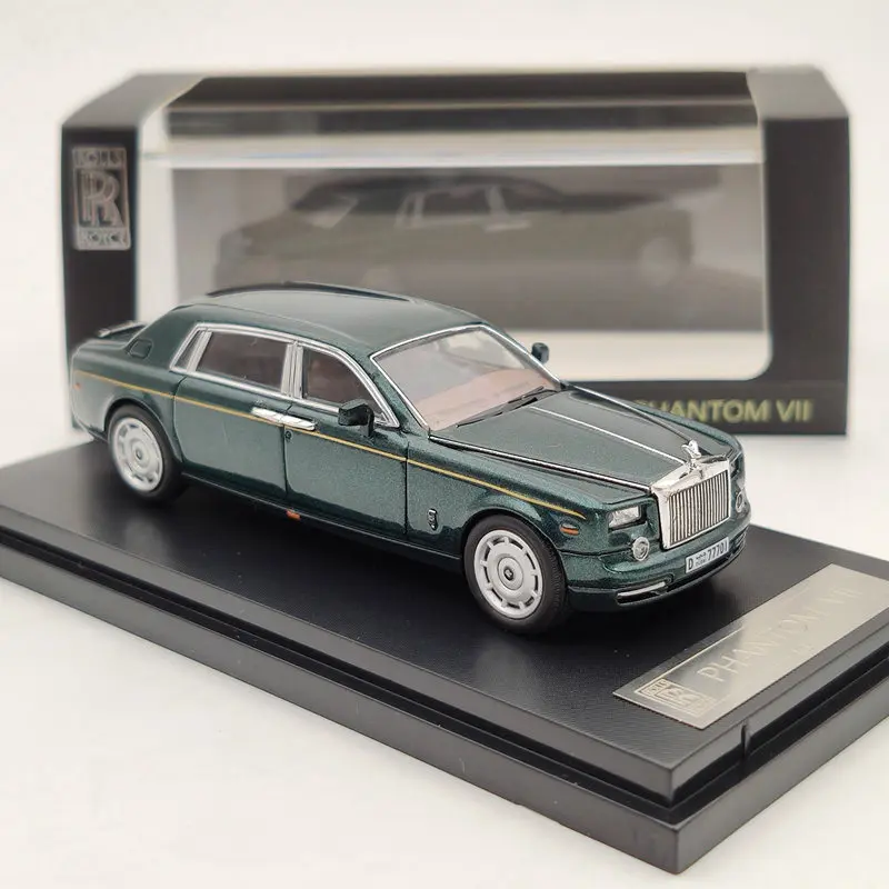 

1/64 For R--R Phantom VII Dark Green Diecast Models Limited Collection Auto Toys Car